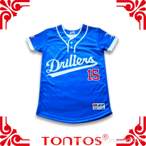 Wholesale Cheap Price Custom Sublimation Printed Baseball Jersey
